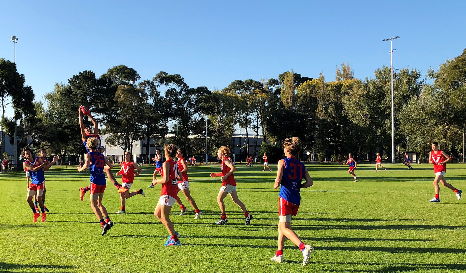 Community sport in Albert Park
