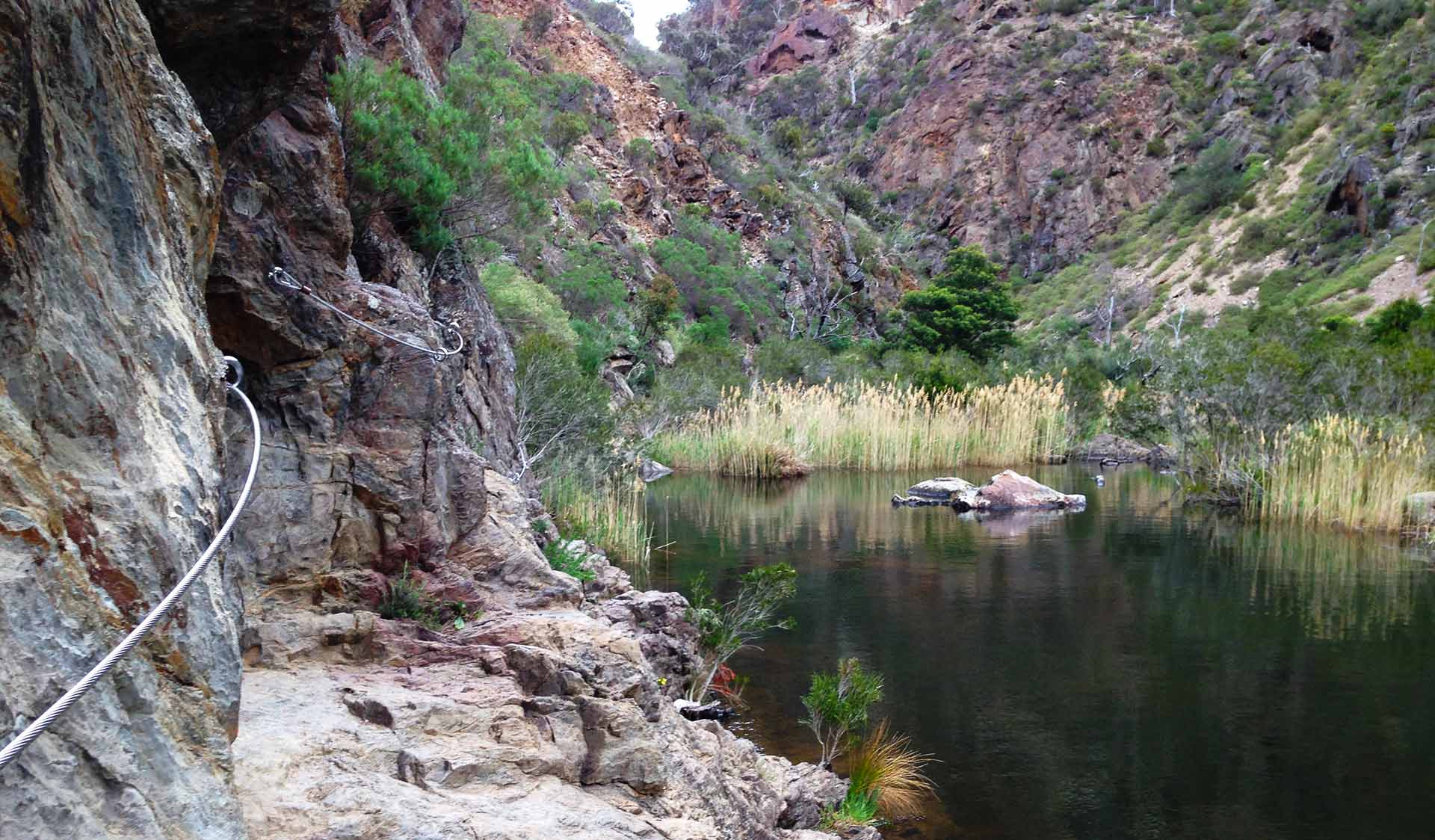 Werribee Gorge Circuit Walk Map Walking