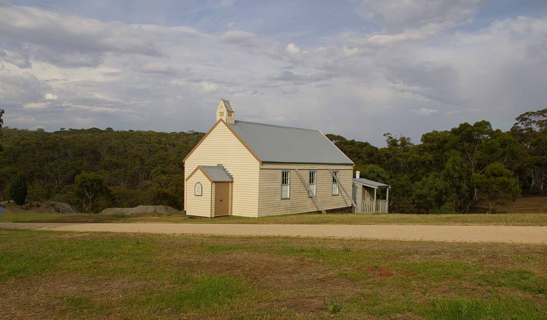 A historic house in Steiglitz Historic Park