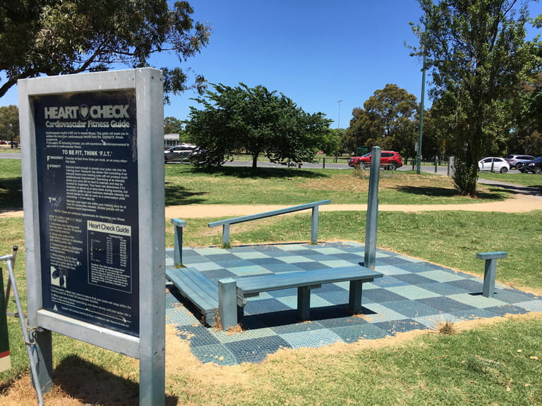Albert Park fitness station