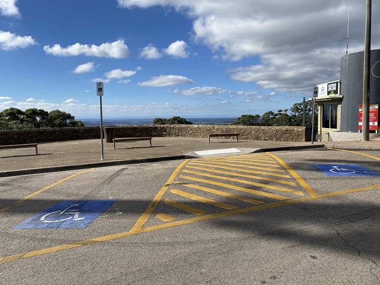 Arthurs Seat Summit Carpark