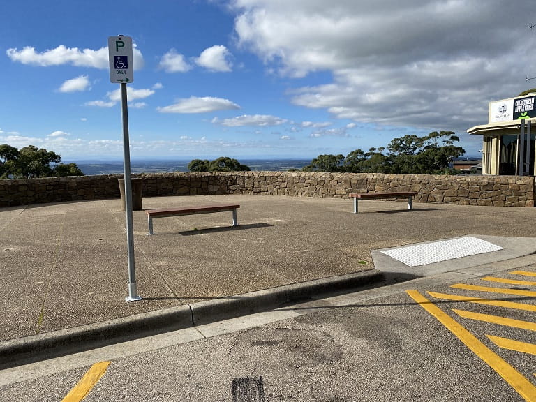 Arthurs Seat Summit Carpark