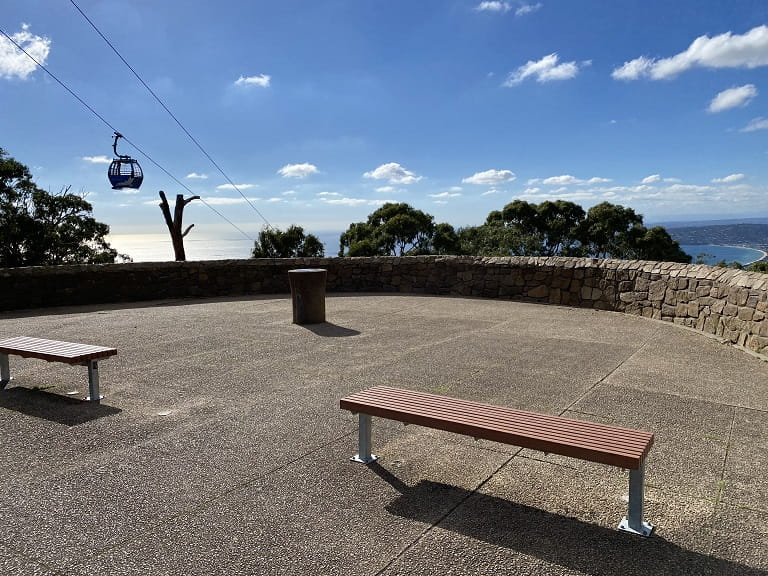 Arthurs Seat Summit Lookout