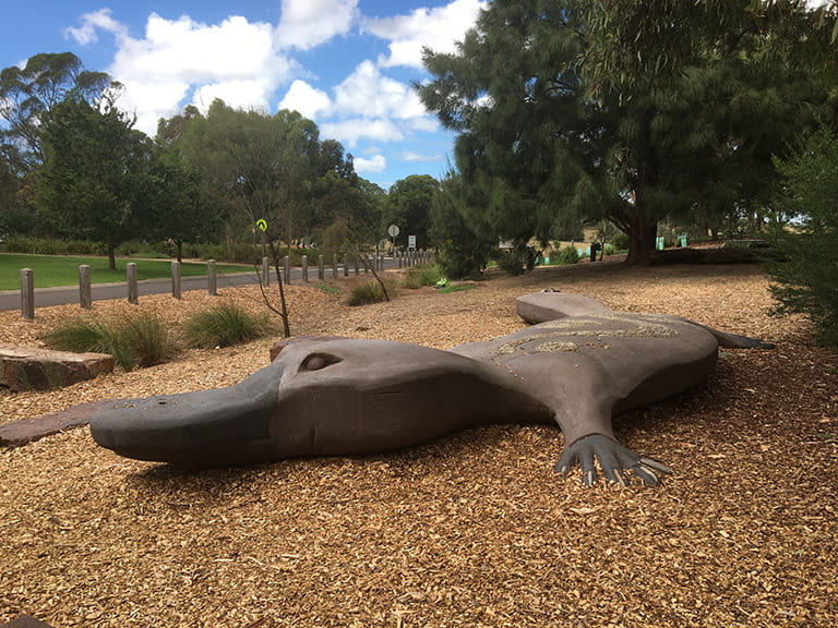 Brimbank Park all abilities playscape Platypus