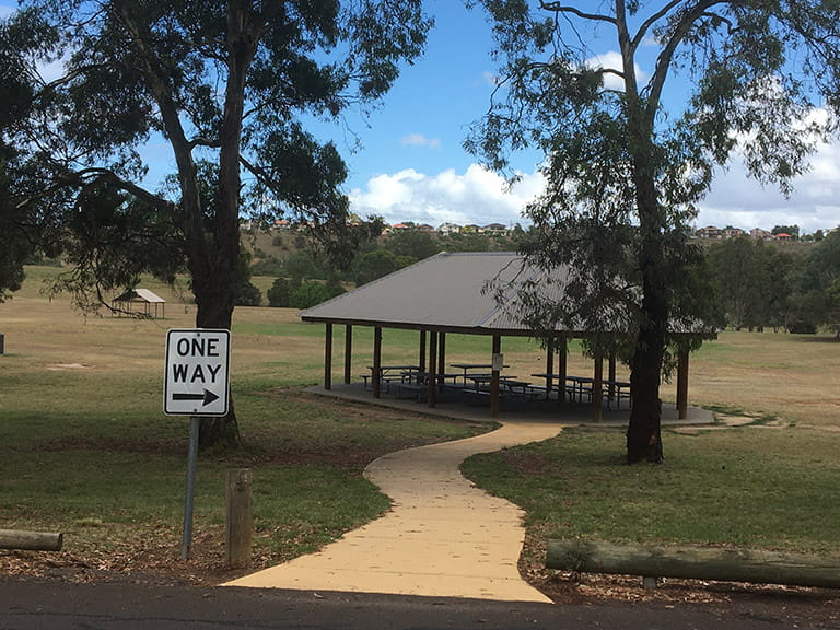 Brimbank Park Picnic Area A rotunda