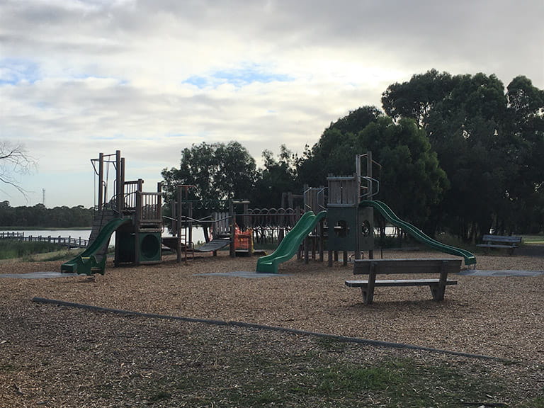 Karkarook Park playground at Dragonfly picnic area