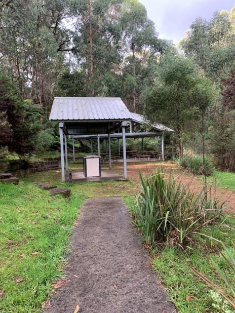 Proximity of rotunda to barbecue