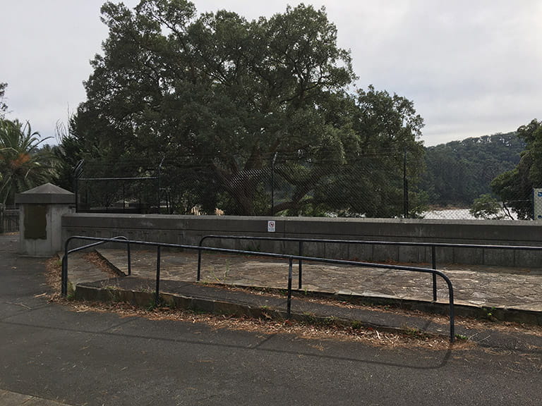 Accessible platform viewing are at Maroondah Dam