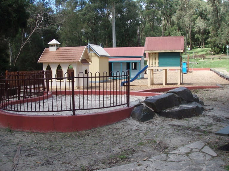 Children's playground at Maroondah Reservoir