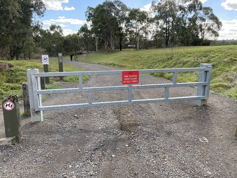 Plenty Gorge Yellowgum Gate