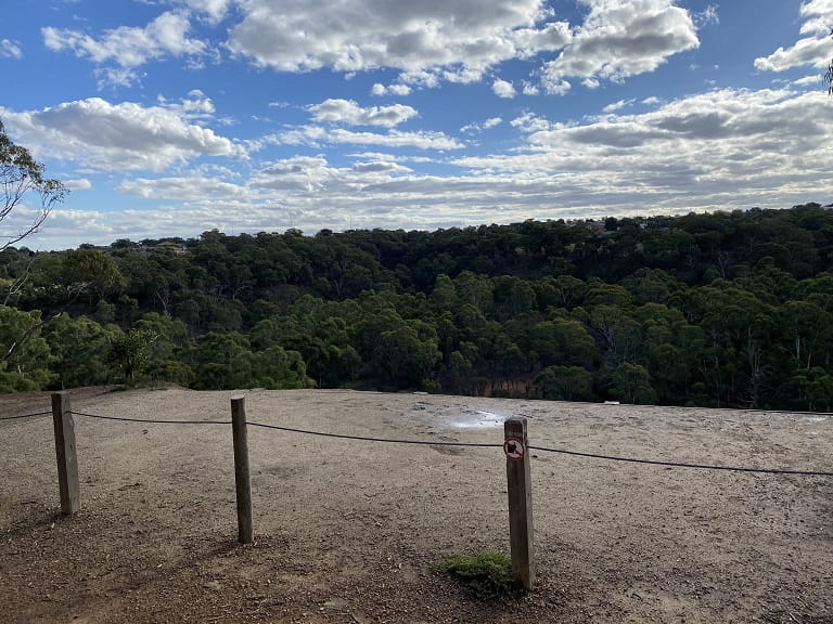 Plenty Gorge Yellowgum Viewing Platform