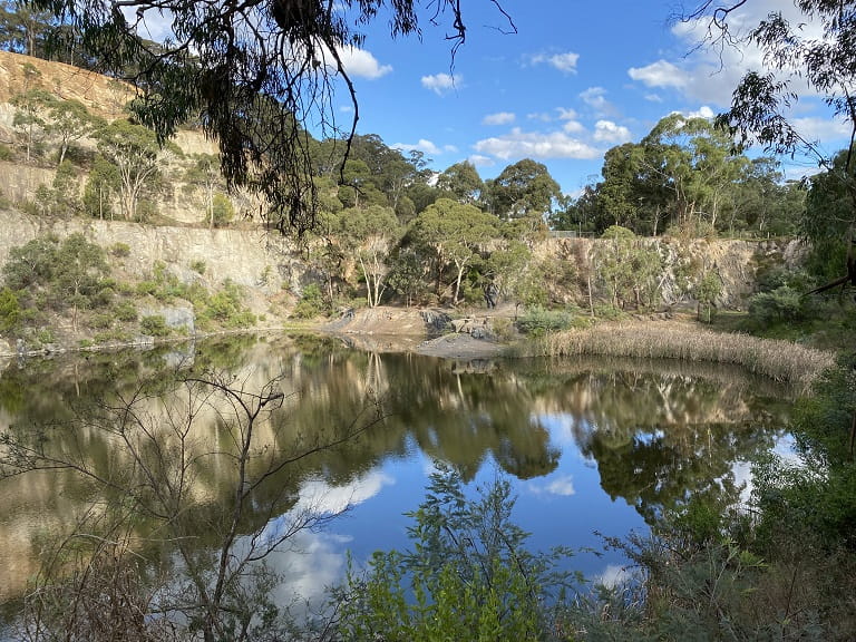 Plenty Gorge Yellowgum Gorge View