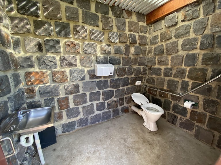 Plenty Gorge Red Gum Toilet Interior