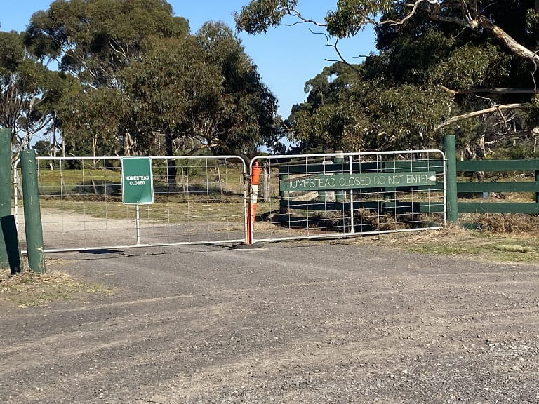 Point Cook Homestead Gate