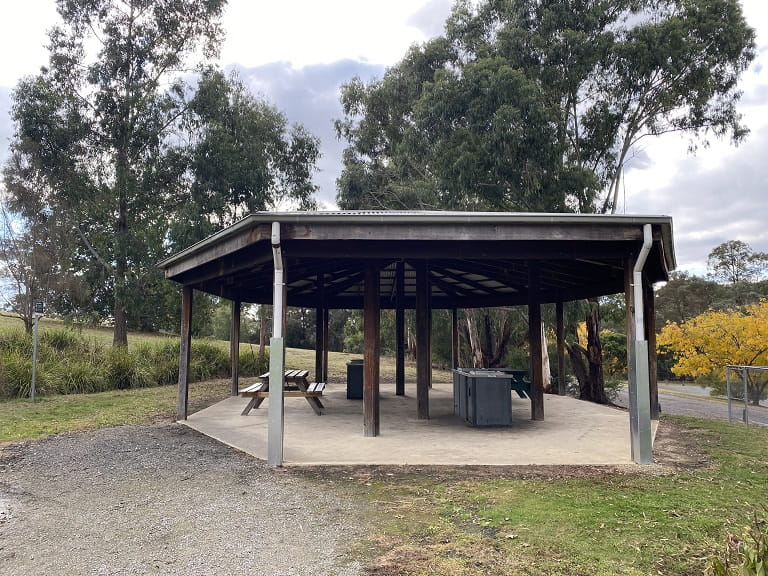 Sugarloaf Reservoir Ridge Picnic Area Pavilion