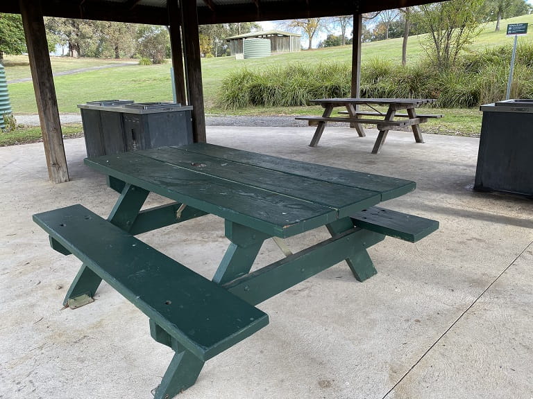 Sugarloaf Reservoir Ridge Picnic Area Table