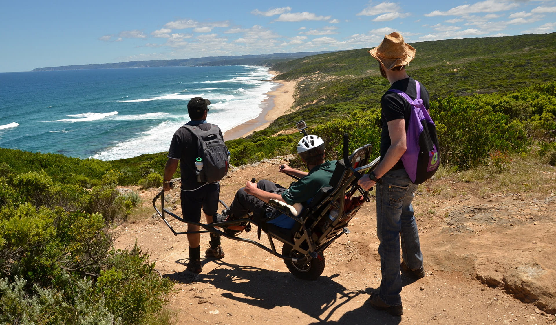 Parks Victoria all-terrain wheelchairs