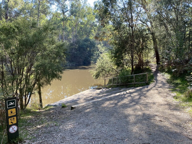 Warrandyte Pound Bend Reserve River Access