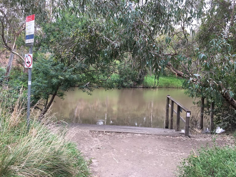 Yarra Bend Bell Picnic Area Canoe Launching Area