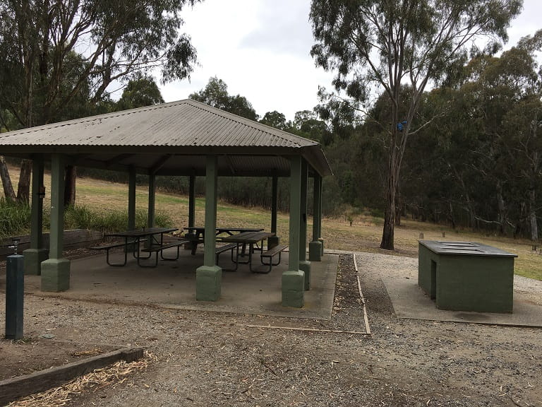 Yarra Bend Bell Picnic Area Pavilion BBQ Area