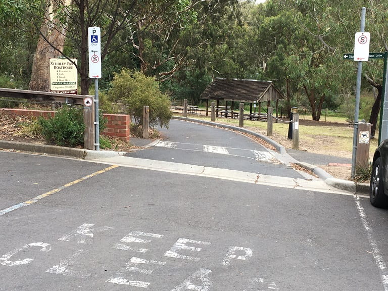 Yarra Bend Studley Park Carpark