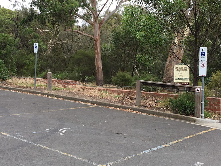 Yarra Bend Studley Park Carpark