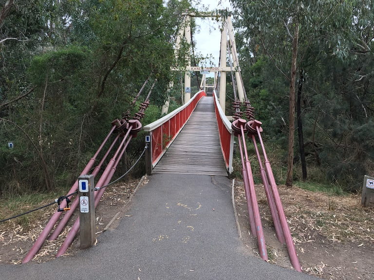 Yarra Bend Studley Park Kane's Bridge