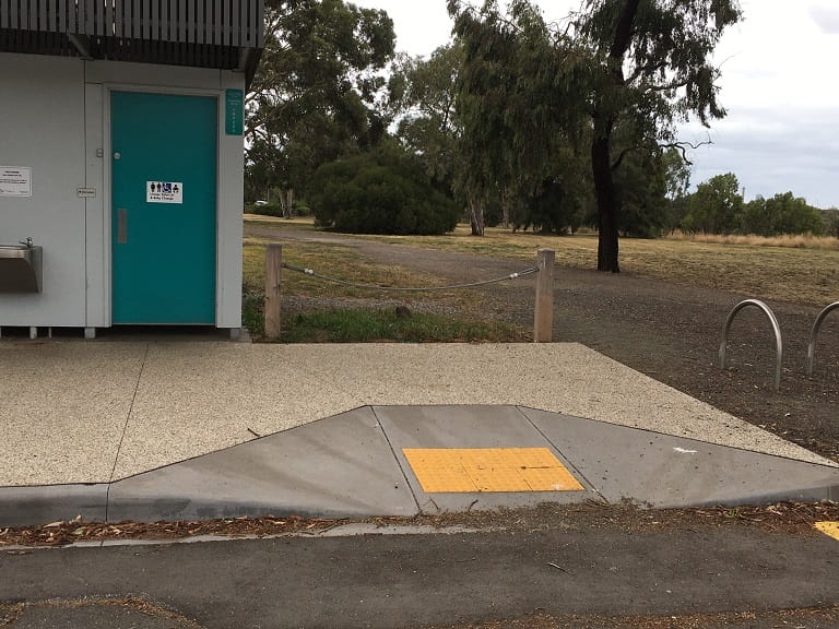 Yarra Bend Westfield Reserve Accessible Toilet Ramp