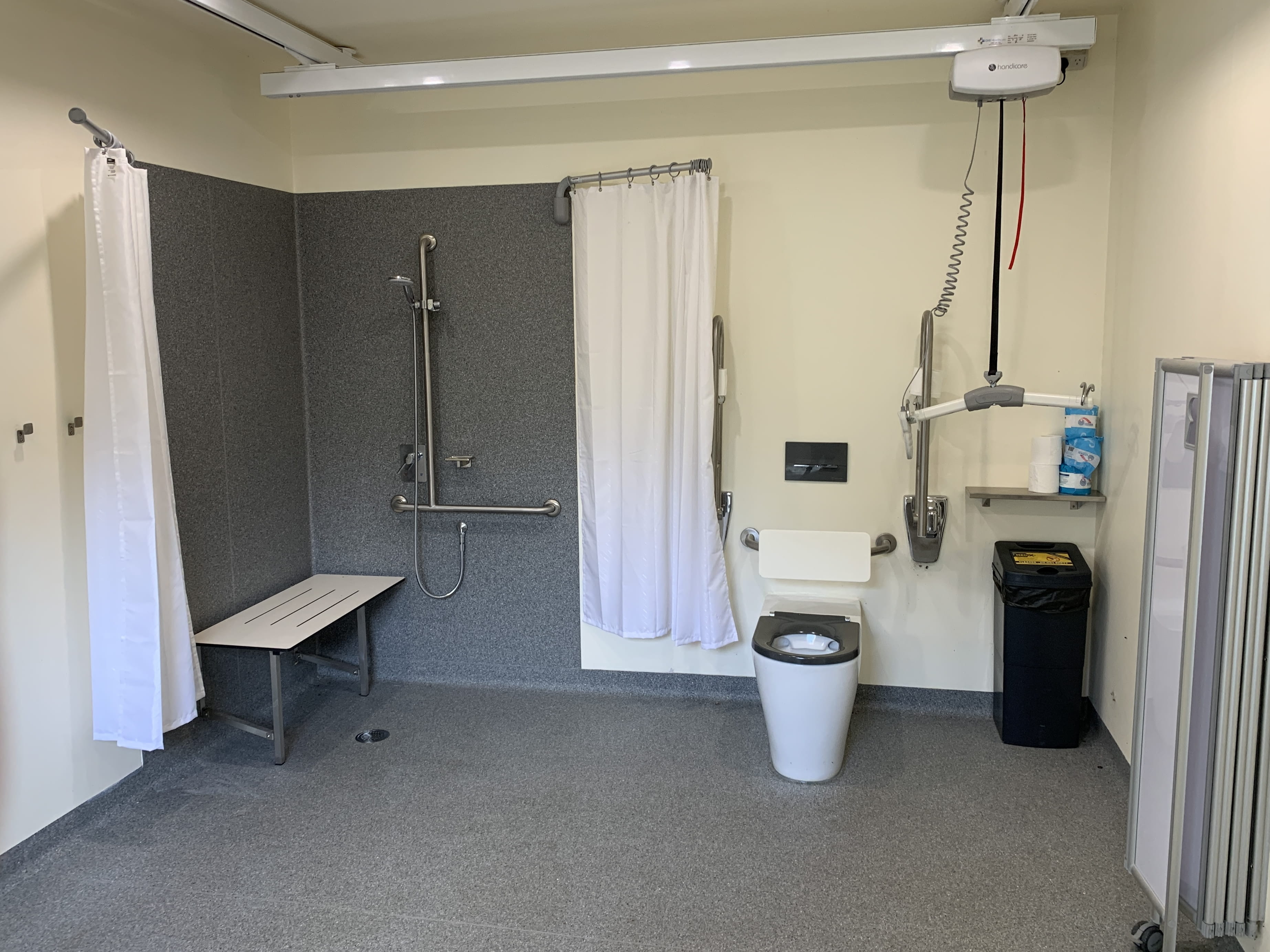 Changing Places toilet and shower room