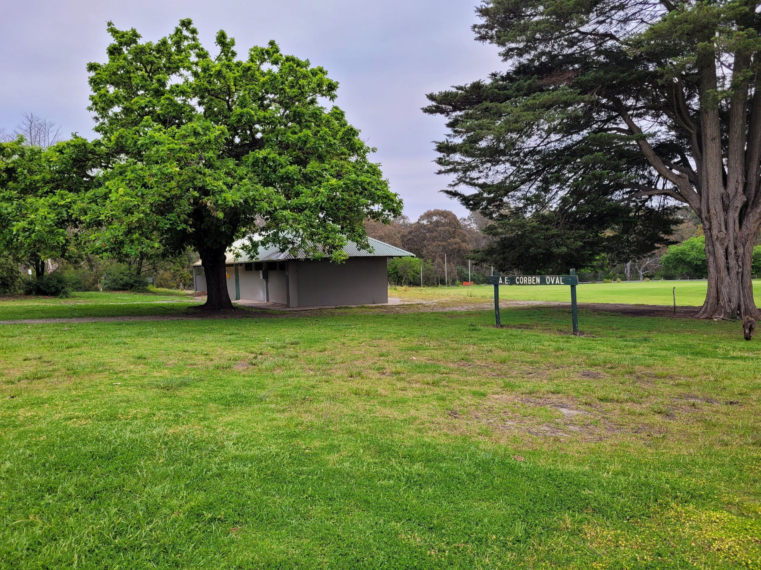 Pavilion at Corben Oval