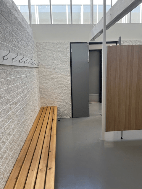 Deep Rock changeroom March 2026