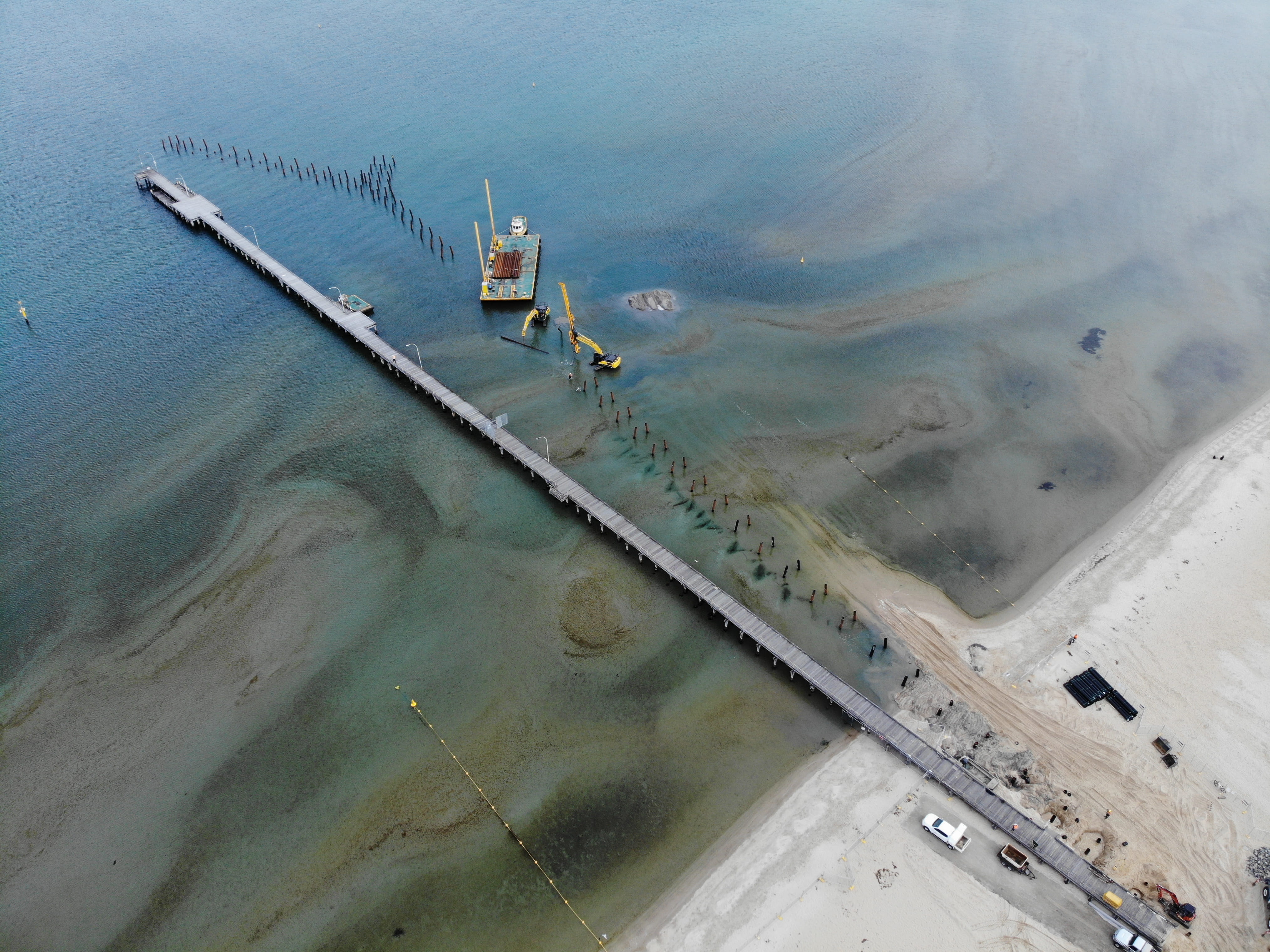 Aerial image of Altona Pier