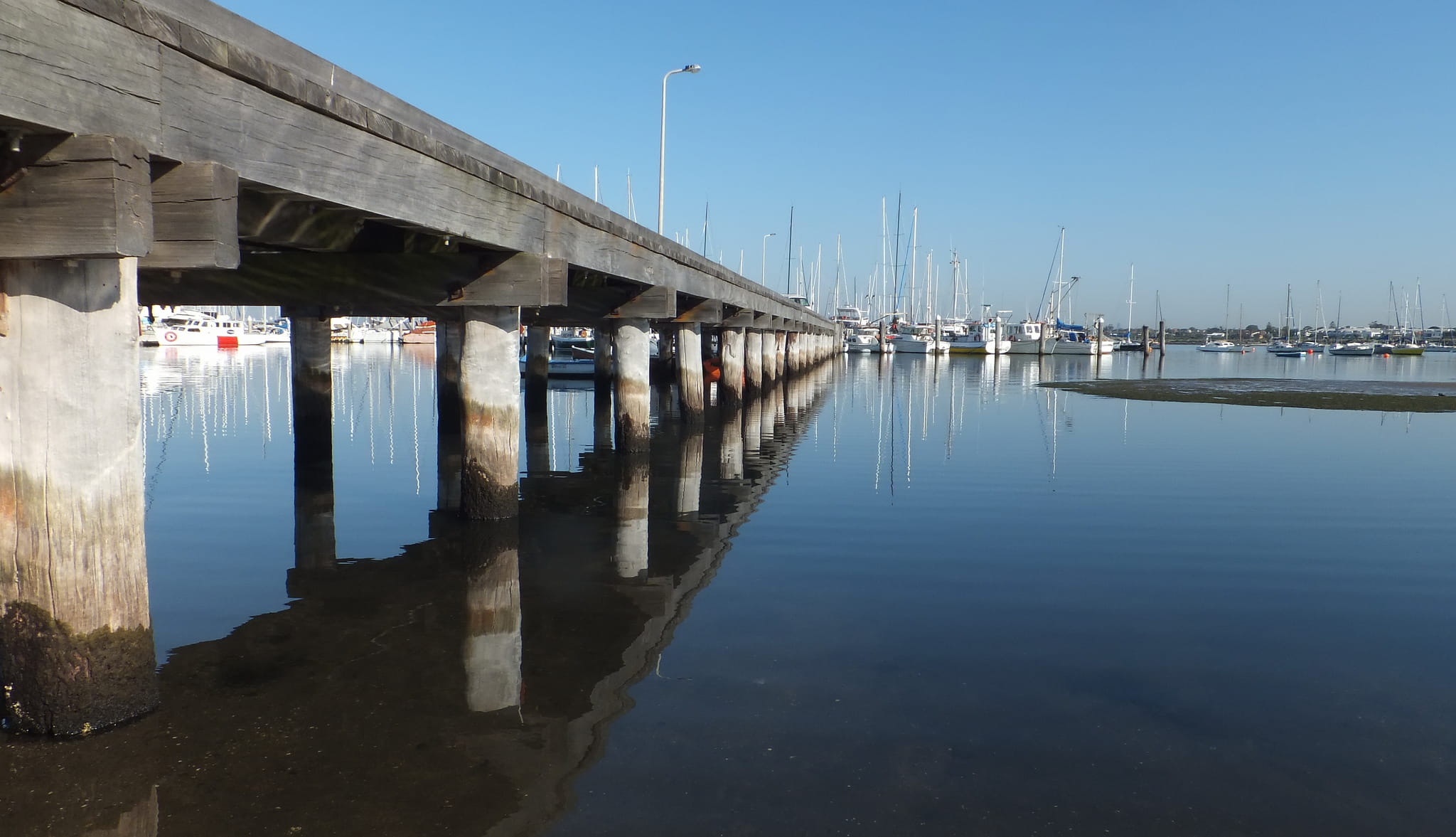 Hampton Pier from water