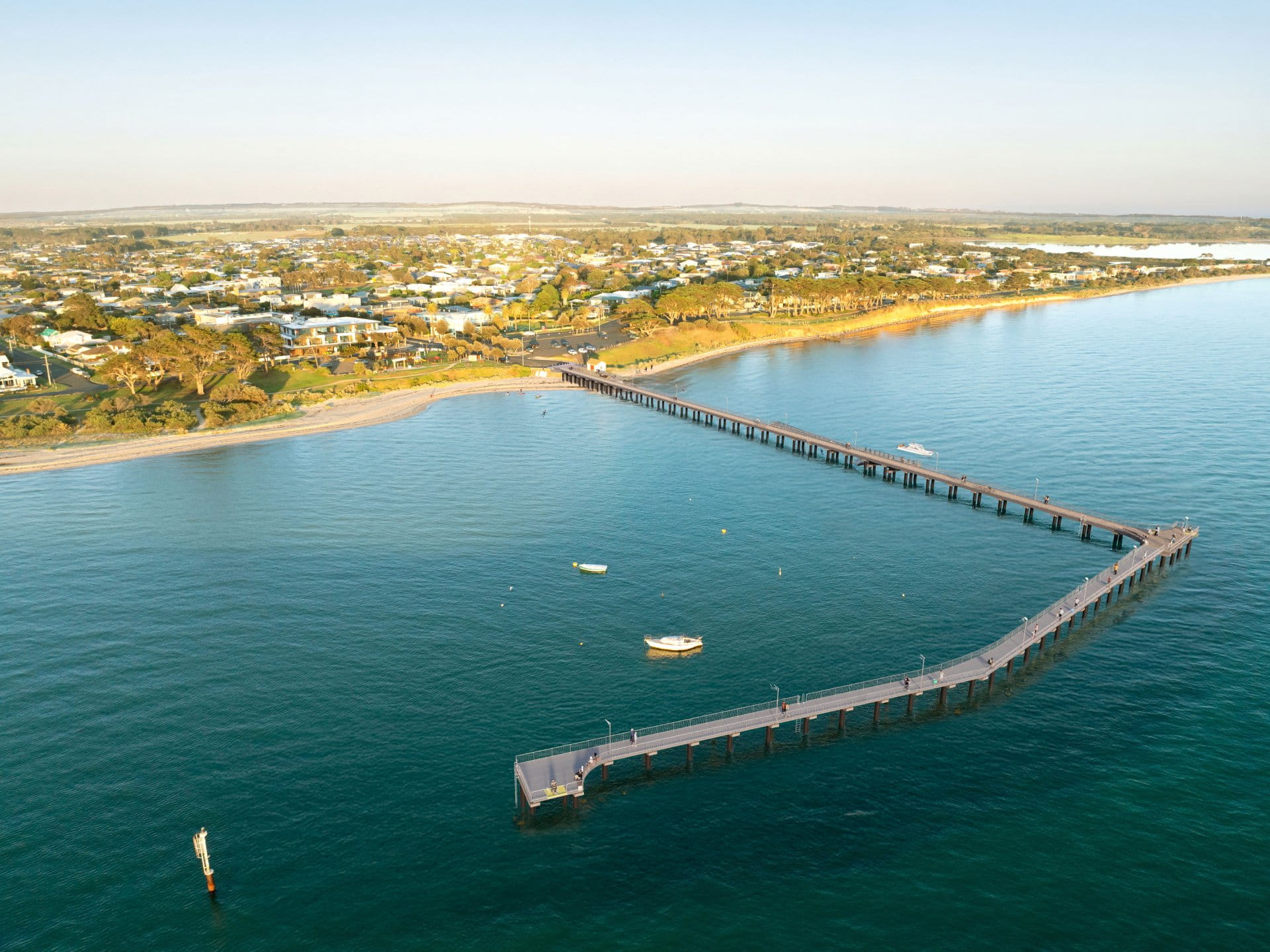 Artist's impression illustrating the new St Leonards Pier