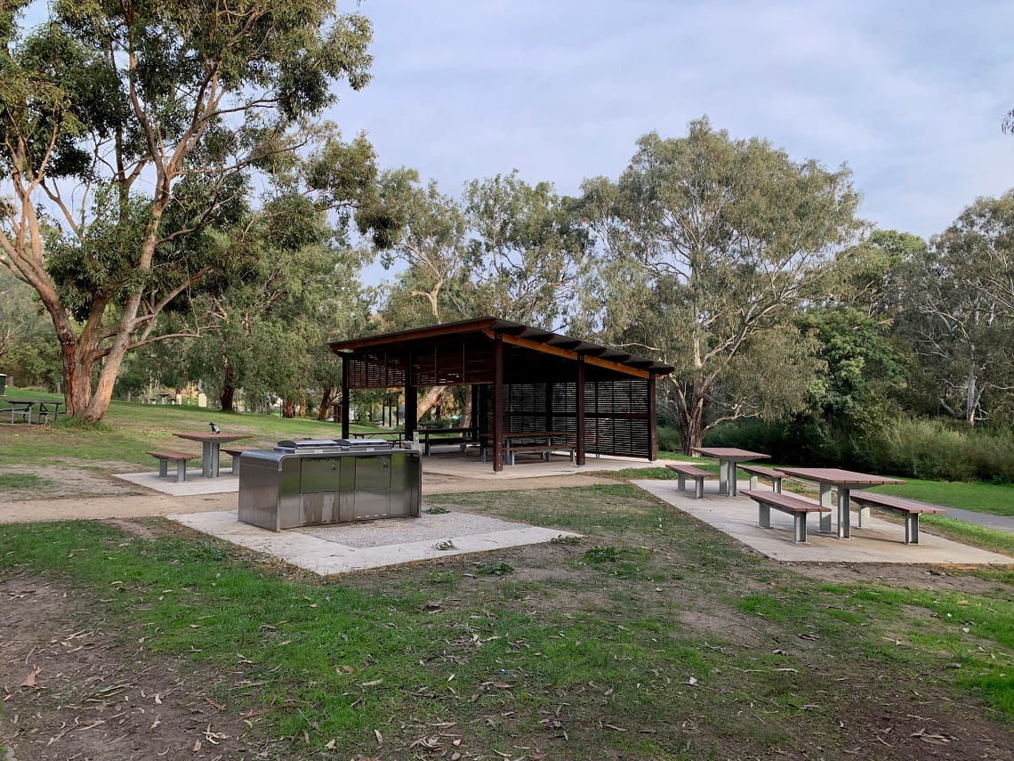 New barbecues, drinking fountains, shelter, picnic tables and toilets have been built at Studley Park. 