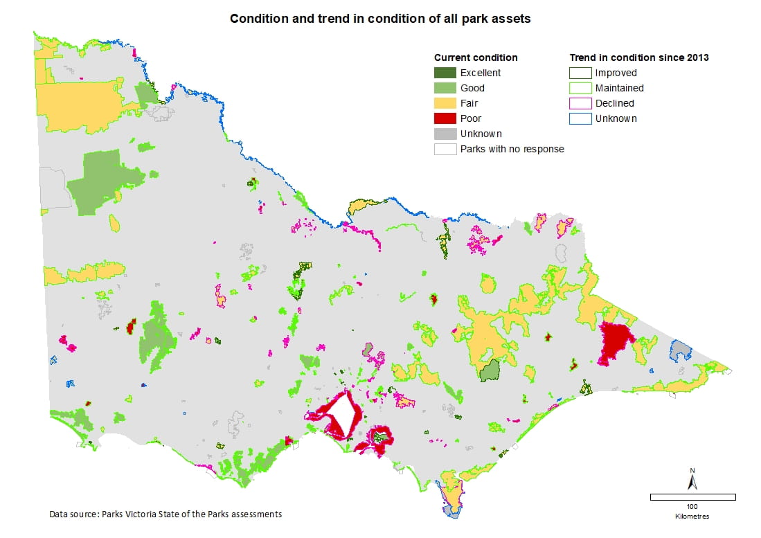 condition of all park assets