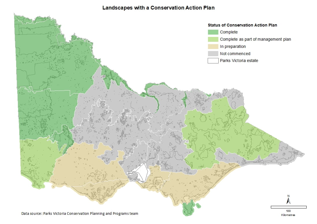 landscapes with a Conservation Action Plan