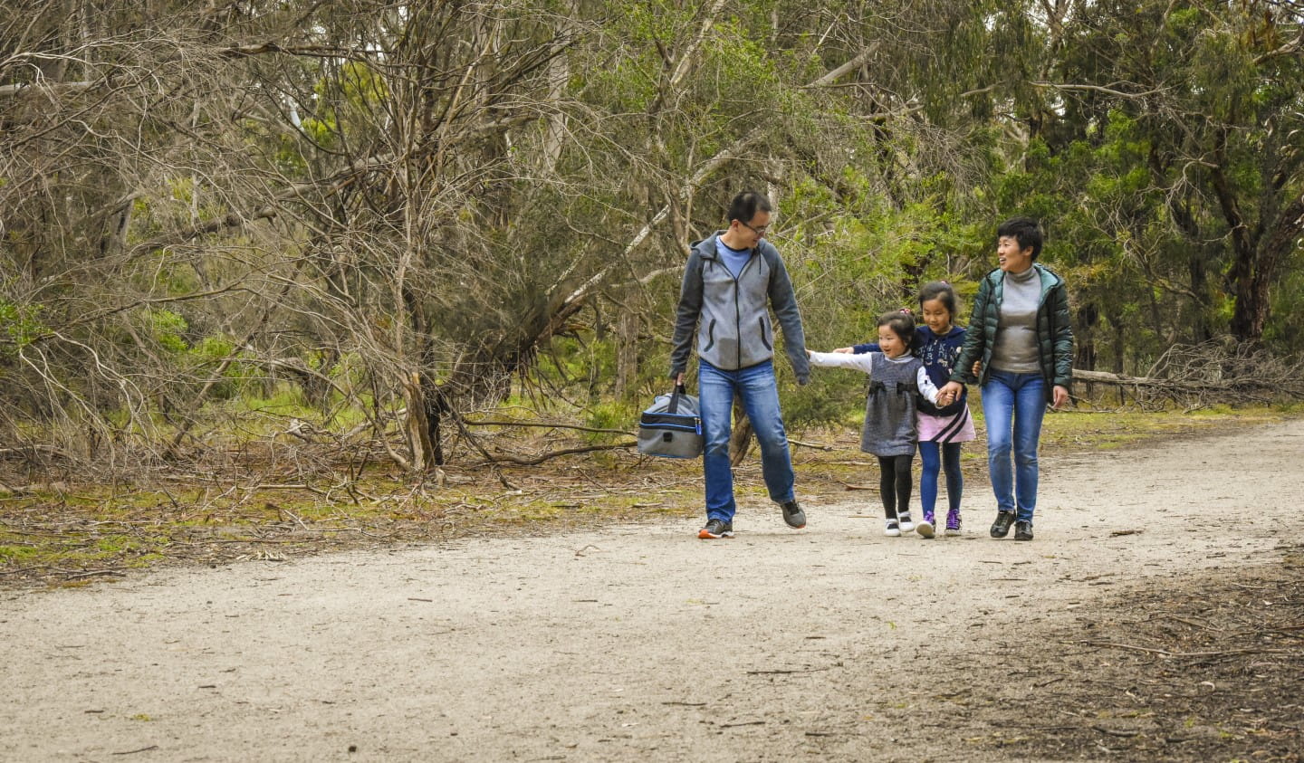 Braeside Park is a great spot for a family picnic.