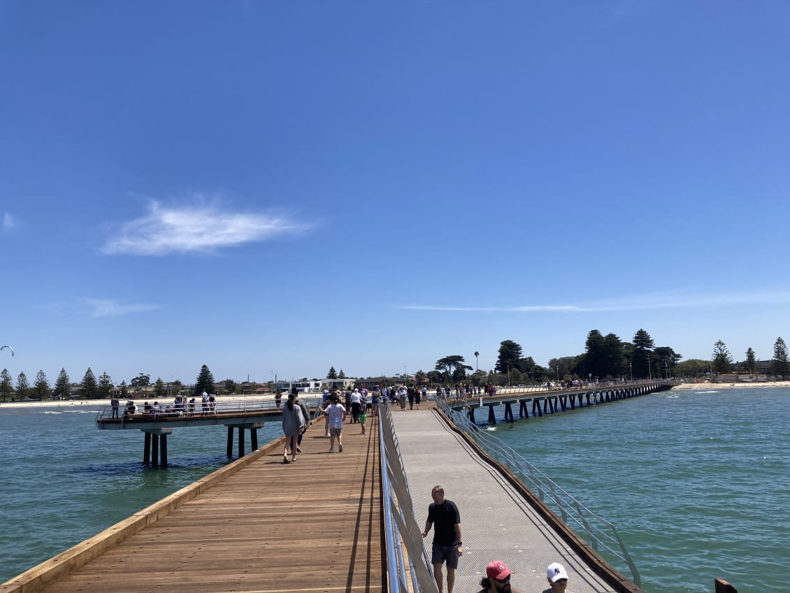 Spectacular new Altona Pier opens