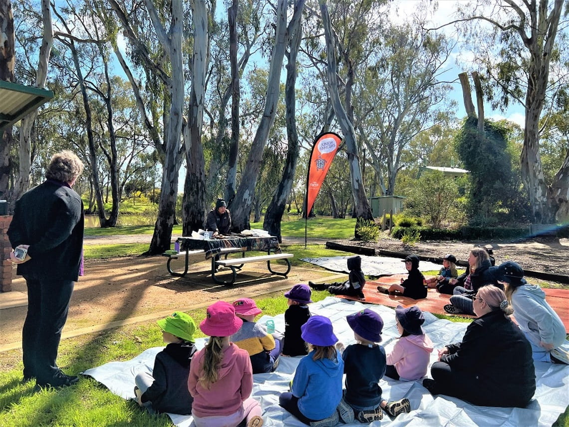 Yorta Yorta acitivty for the Junior Ranger program