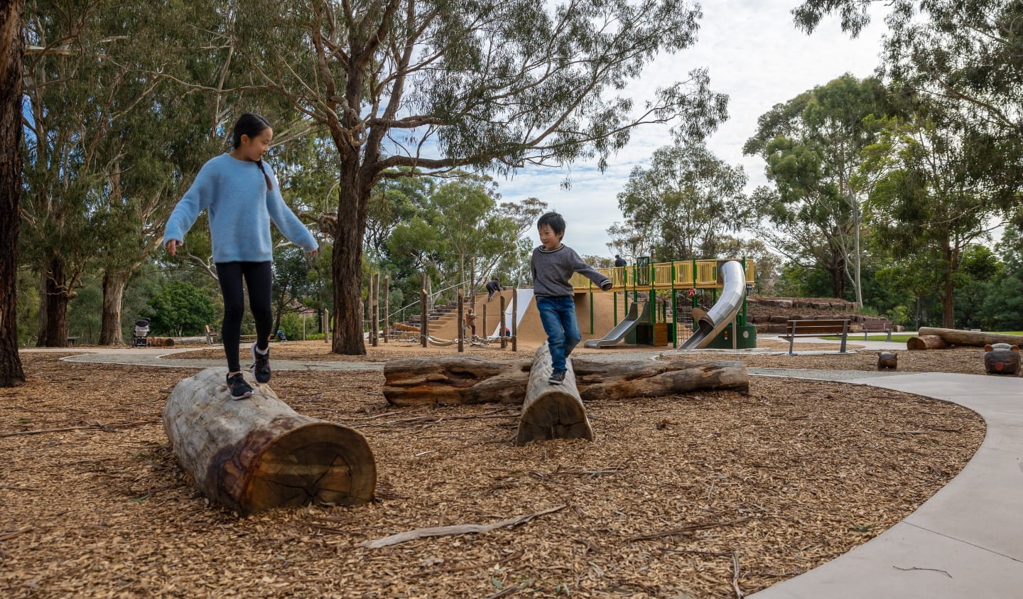 Wattle Park has a sensory play area