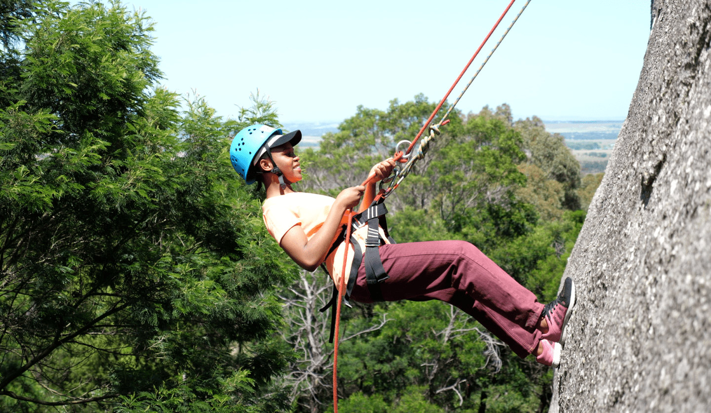 Abseiling in You Yangs Regional Park