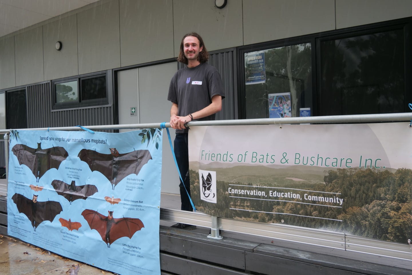 AJ is a volunteer with Friends of Bats and Bushcare