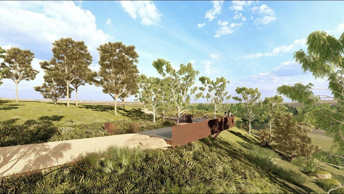 Plenty river Trail Blue Lake Lookout render