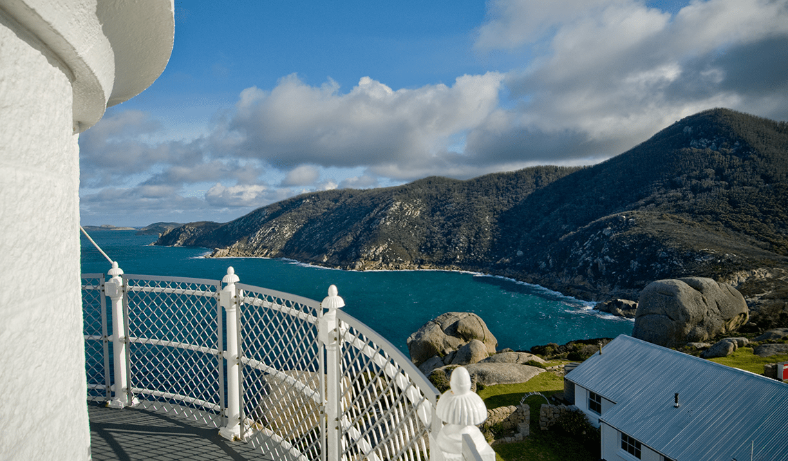 View from the lighthouse at Wilsons Promontory National Park