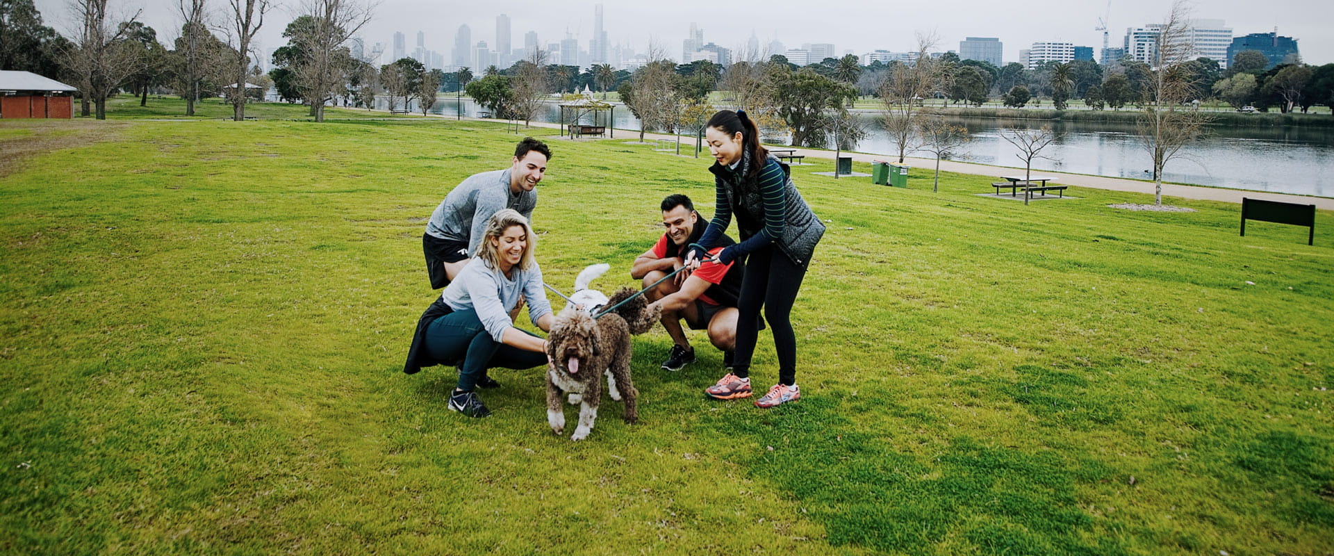 Picnic areas in Albert Park