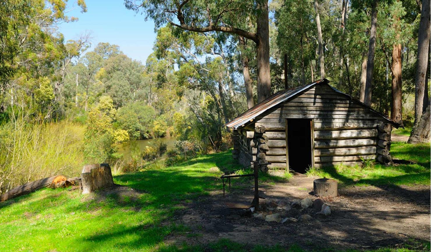 Kennedys Hut near Benambra in the Alpine National Park.
