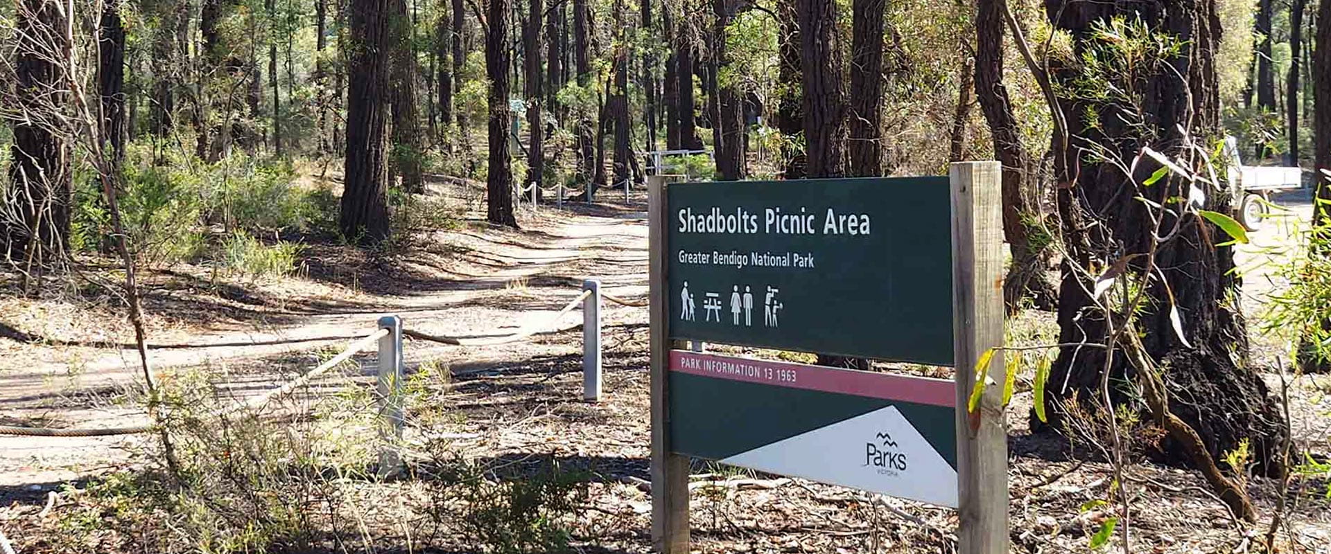 Shadbolts Picnic Area at Greater Bendigo National Park 