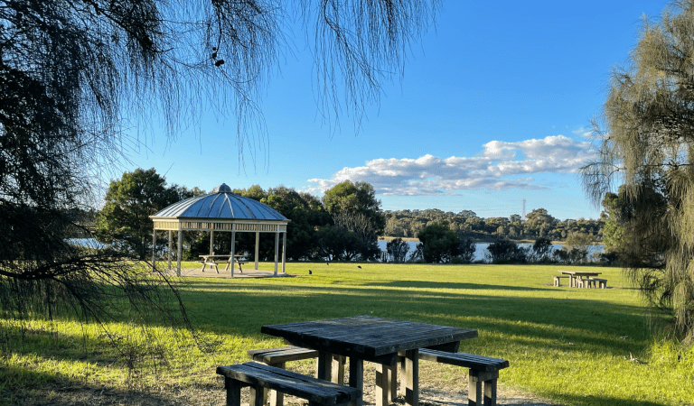 Picnic area at Karkarook Park