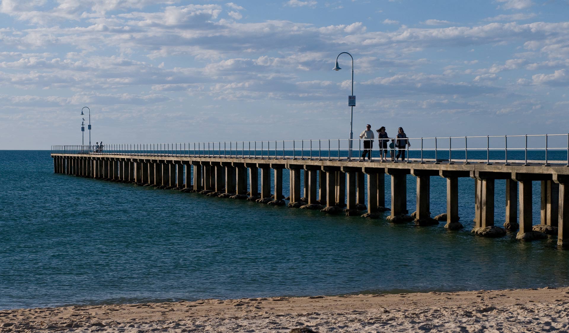 Dromana Pier from the foreshore.